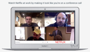 “Netflix Hangouts” Google Chrome Extension, what if it is a blackmail application?