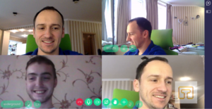 How many participants can we place in one WebRTC peer 2 peer room 4