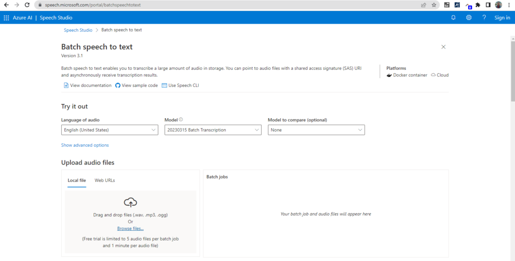 How to translate audio into text with "Speech-to-Text" by Microsoft Azure, image 10