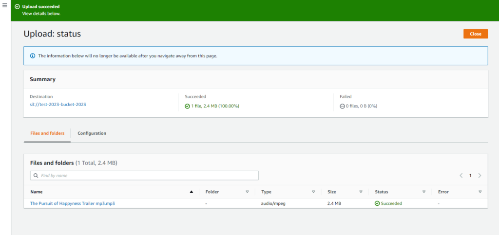 translate audio into text with Amazon “AWS Transcribe”, image 15