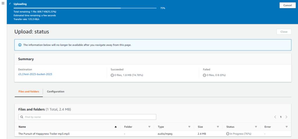 translate audio into text with Amazon “AWS Transcribe”, image 14