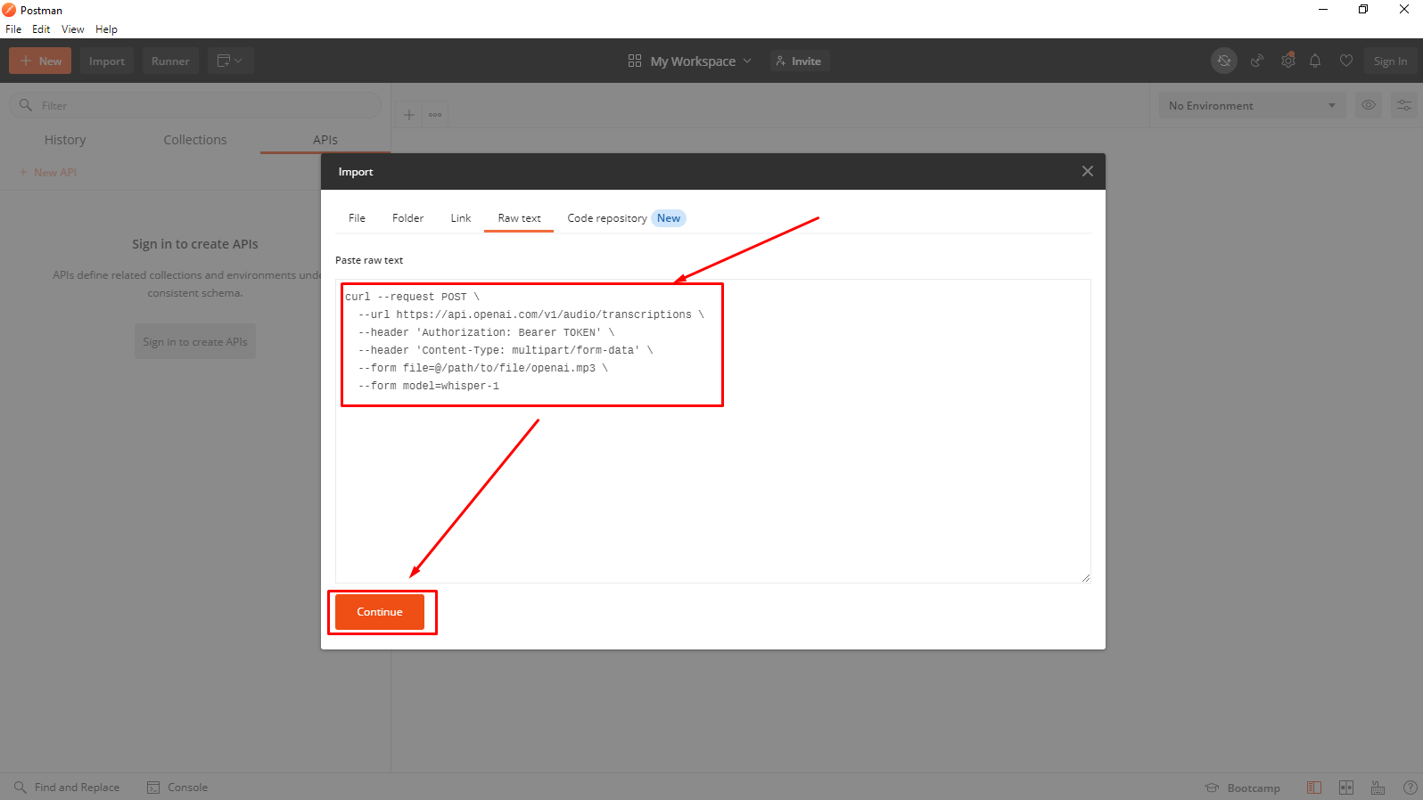 How to transcribe audio into text with the “Text to Speech” Whisper model by OpenAI