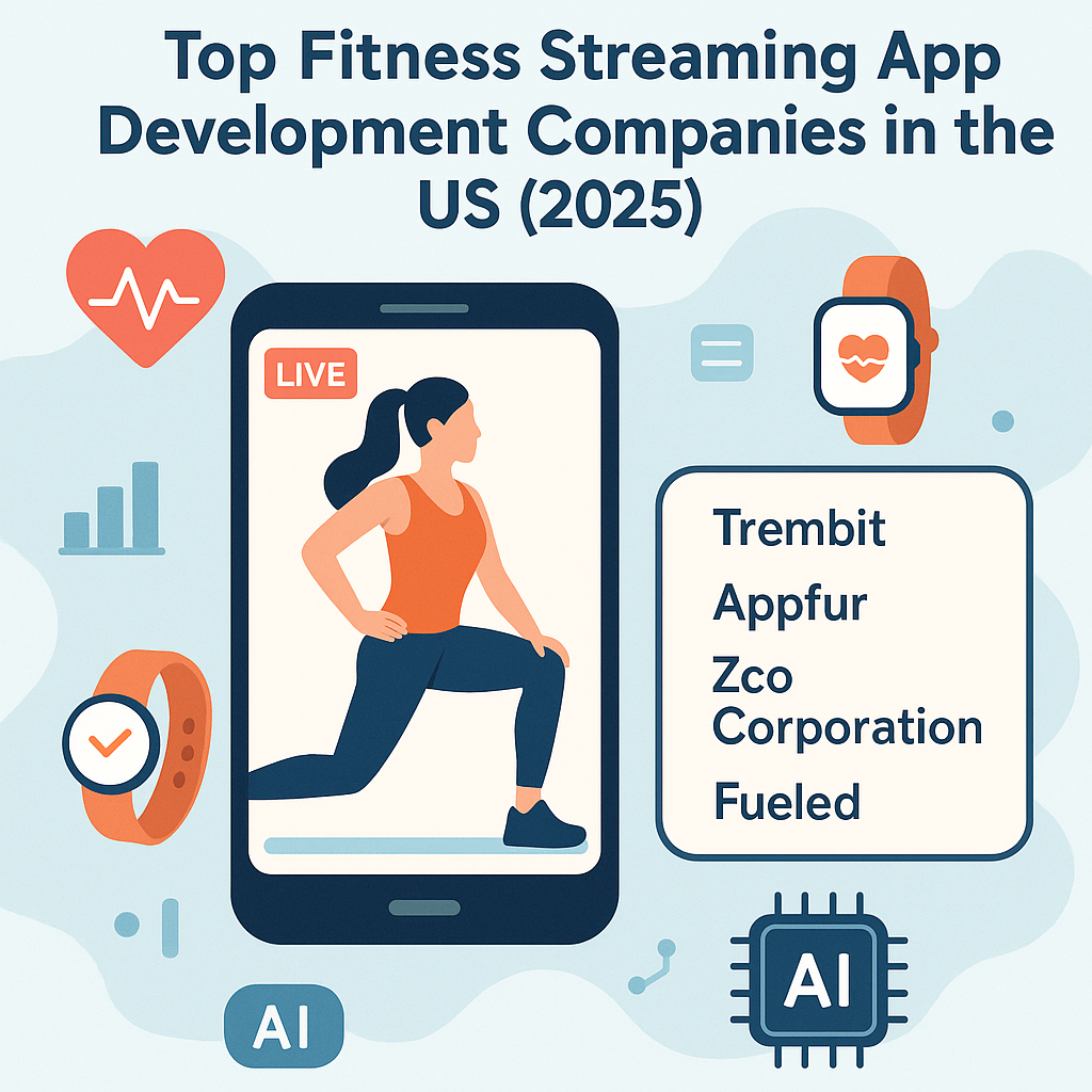 Best Fitness Streaming App Development Companies in the US