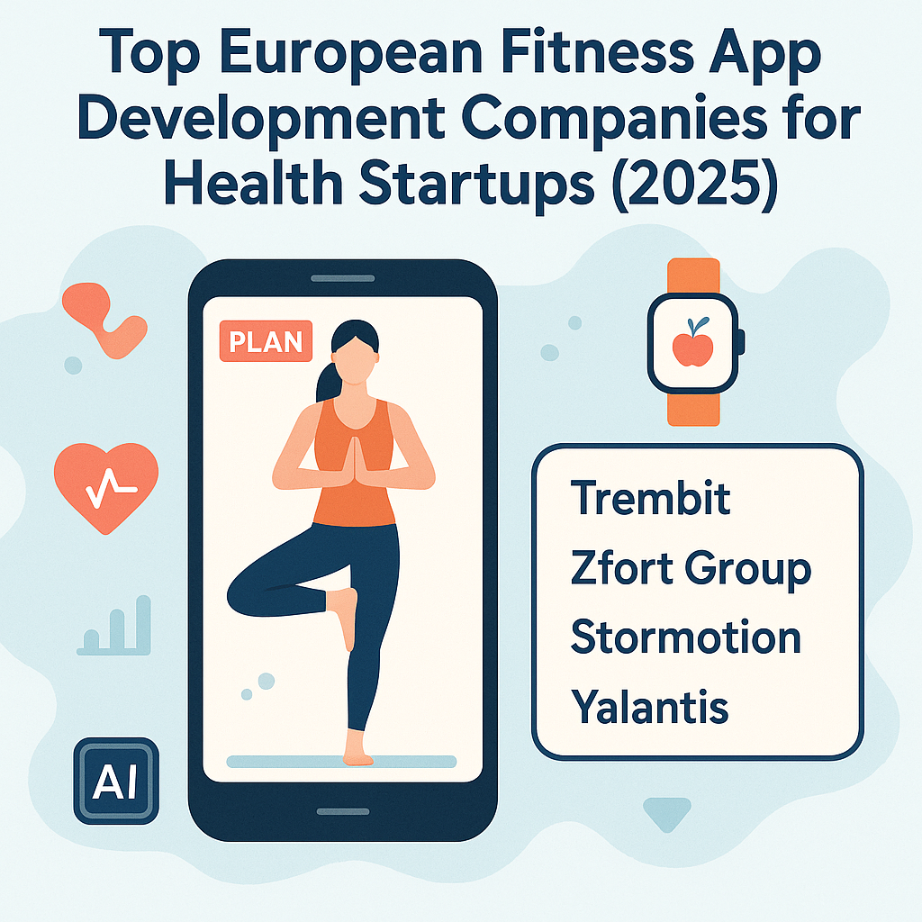 Top European Fitness App Developers for Health Startups