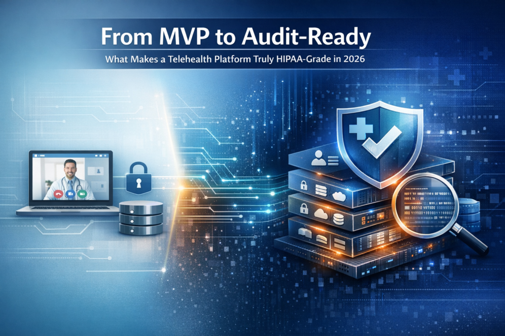 HIPAA-Grade Telehealth: From MVP to Audit-Ready – 2026